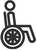Icono de movilidad reducida